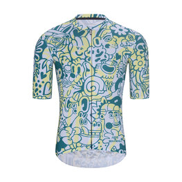 HOLOKOLO κοντή φανέλα και κοντό παντελόνι - COMIC - μαύρο/γαλάζιο