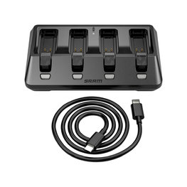 SRAM φορτιστές - CHARGER AXS 4 PORT - μαύρο