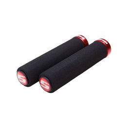 SRAM γκριπς - LOCKING GRIPS 129 mm - μαύρο/κόκκινο