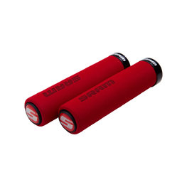 SRAM γκριπς - LOCKING GRIPS 129 mm - κόκκινο