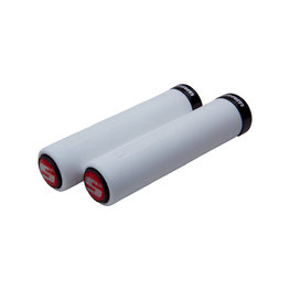 SRAM γκριπς - LOCKING GRIPS 129 mm - γκρί/κόκκινο