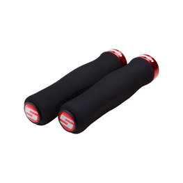 SRAM γκριπς - LOCKING GRIPS 129 mm - μαύρο/κόκκινο