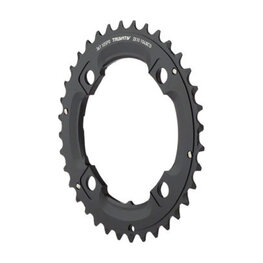 SRAM μετατροπείς - MTB 36T 104 S1 49 CHAINLINE AL5 2X10 LONG PIN BLAST - μαύρο