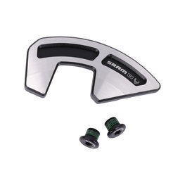 SRAM καπάκια - SINGLE IMPACT/BASH GUARD KIT FOR 30T XX - ασημένιο