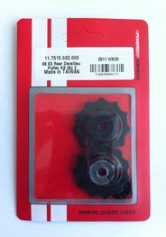 SRAM τροχαλίες ντεραγιέ - PULLEYS 2008-2011 X0 QTY 2 - μαύρο