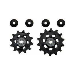SRAM τροχαλίες ντεραγιέ - PULLEYS GX EAGLE, APEX - μαύρο