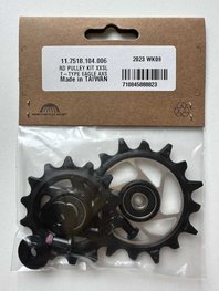 SRAM τροχαλίες ντεραγιέ - PULLEYS XXSL T-TYPE EAGLE AXS - μαύρο