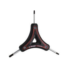 UNIOR κλειδιά Torx - TORX WRENCH 10 x 15 x 25 - μαύρο