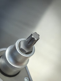 UNIOR κεφαλές - TORX 1/2" IP40 - ασημένιο