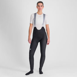 SPORTFUL μακριά παντελόνια με τιράντες - TOTAL COMFORT W - μαύρο
