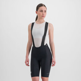 SPORTFUL κοντά παντελόνια με τιράντες - BODYFIT CLASSIC - μαύρο