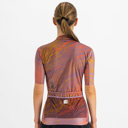 SPORTFUL κοντομάνικες φανέλα - CLIFF SUPERGIARA - μωβ/πορτοκαλί