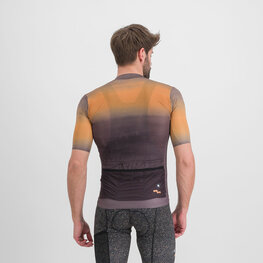 SPORTFUL κοντομάνικες φανέλα - SKY RIDER SUPERGIARA - καφέ/πορτοκαλί