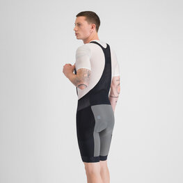 SPORTFUL κοντά παντελόνια με τιράντες - SUPERGIARA 2 - γκρί/μαύρο