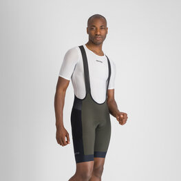 SPORTFUL κοντά παντελόνια με τιράντες - SUPERGIARA 2 - πράσινο/μαύρο