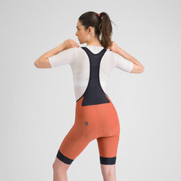 SPORTFUL κοντά παντελόνια με τιράντες - GIARA 2 - πορτοκαλί