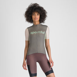 SPORTFUL κοντομάνικες φανέλα - SUPERGIARA LOGO W - γκρί/ροζ