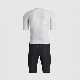 SPORTFUL Ολόσωμες φόρμες - FAST NOT FUN - λευκό/μαύρο