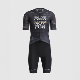 SPORTFUL Ολόσωμες φόρμες - FAST NOT FUN - μαύρο