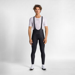 SPORTFUL μακριά παντελόνια με τιράντες - PULSE - μαύρο