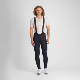 SPORTFUL μακριά παντελόνια με τιράντες - SRK SHIFT - μαύρο