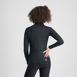 SPORTFUL χειμερινές μακρυμάνικες φανέλες - SUPERGIARA WOOL - μαύρο