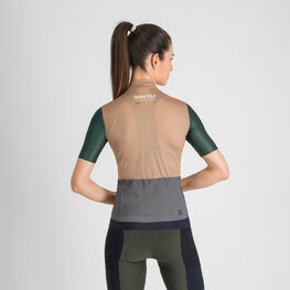 SPORTFUL κοντομάνικες φανέλα - SUPERGIARA LOGO 2 - καφέ/πράσινο