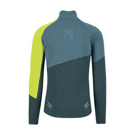 KARPOS φούτερ - VAL VIOLA FULL-ZIP - πράσινο/κίτρινο