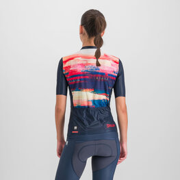 SPORTFUL κοντομάνικες φανέλα - PETER SAGAN JERSEY - μπλε/μπεζ