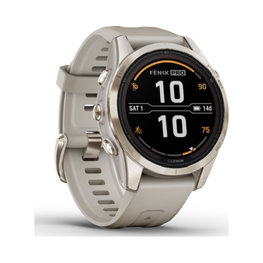 GARMIN smart watch - FENIX 7S PRO SAPPHIRE SOLAR - γκρί
