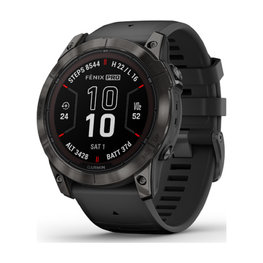 GARMIN smart watch - FENIX 7X PRO SAPPHIRE SOLAR - μαύρο