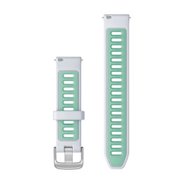 GARMIN λουράκια - QUICK RELEASE 18 MM - λευκό/ανοιχτό πράσινο