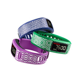 GARMIN λουράκια - VÍVOFIT WAIKIKI - μωβ/μπλε/πράσινο