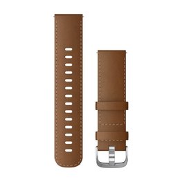 GARMIN λουράκια - QUICK RELEASE 22 MM - καφέ/ασημένιο