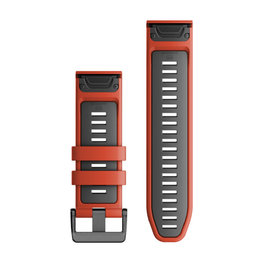 GARMIN λουράκια - QUICKFIT 26 - κόκκινο/μαύρο