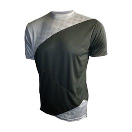 HAVEN κοντομάνικες φανέλα - MOUNTAIN - μαύρο/γκρί