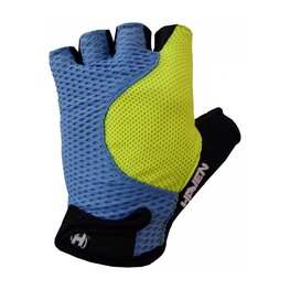 HAVEN γάντια με κοντά δάχτυλο - KIOWA SHORT - μαύρο/πράσινο