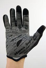 HAVEN γάντια με μακριά δάχτυλα - SOLAR LONG - μαύρο