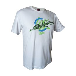 HAVEN κοντομάνικες φανέλα - NAVAHO SHORT - λευκό/μαύρο