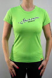 HAVEN κοντομάνικες φανέλα - AMAZON SHORT - πράσινο/λευκό