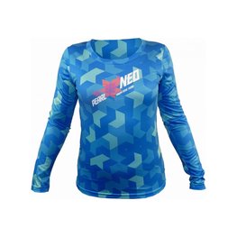 HAVEN θερινές μακρυμάνικες φανέλες - PEARL NEO LONG - μπλε/ροζ