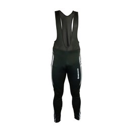 HAVEN μακριά παντελόνια με τιράντες - ISOLEERA - μαύρο/λευκό