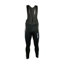 HAVEN μακριά παντελόνια με τιράντες - ISOLEERA - μαύρο/λευκό