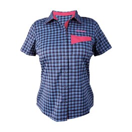 HAVEN πουκάμισα - AGNESS SLIMFIT - μπλε/ροζ