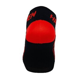 HAVEN καλτσάκια - SNAKE SILVER NEO 2PAK - μαύρο/κόκκινο