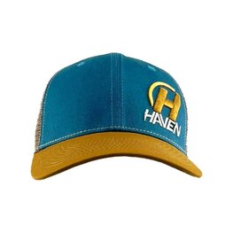 HAVEN καπέλα - TRUCKER - μπλε/καφέ