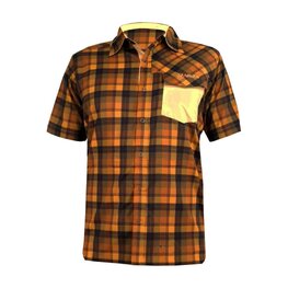 HAVEN πουκάμισα - AGNESS SLIMFIT - καφέ