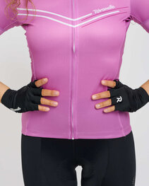 RIVANELLE γάντια με κοντά δάχτυλο - ELEGANCE TOUCH - μαύρο