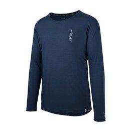 IXS θερινές μακρυμάνικες φανέλες - FLOW MERINO LS - μπλε