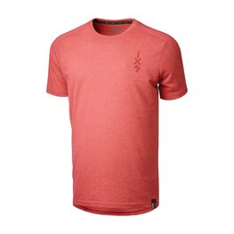 IXS κοντομάνικα μπλουζάκια - FLOW 1.0 TECH TEE - κόκκινο